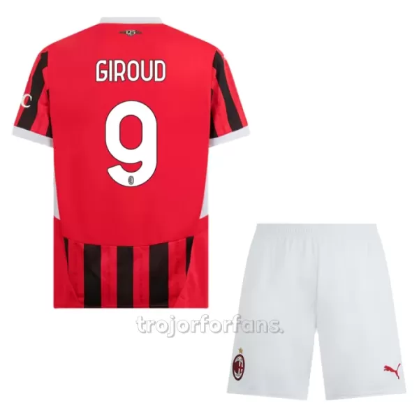 AC Milan Olivier Giroud 9 Hemmatröja Barn 2024/25