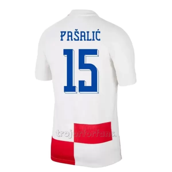 Kroatien Pasalic 15 Hemmatröja EM 2024