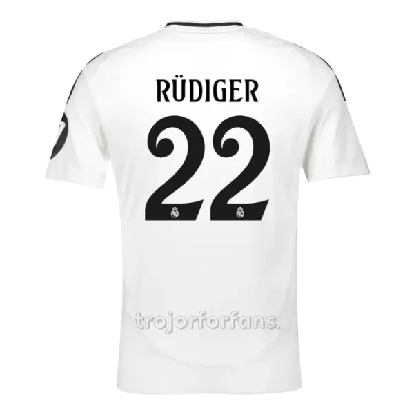 Real Madrid Antonio Rüdiger 22 Hemmatröja 2024/25