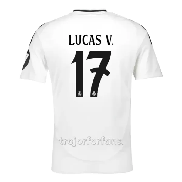 Real Madrid Lucas V. 17 Hemmatröja 2024/25