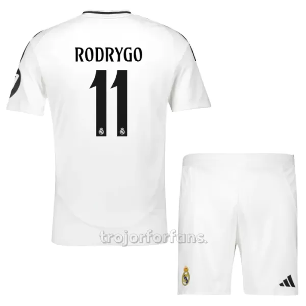 Real Madrid Rodrygo Goes 11 Hemmatröja Barn 2024/25