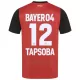 Bayer 04 Leverkusen Edmond Tapsoba 12 Hemmatröja 2024/25