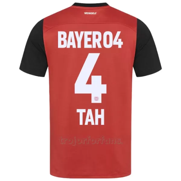 Bayer 04 Leverkusen Jonathan Tah 4 Hemmatröja 2024/25