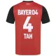 Bayer 04 Leverkusen Jonathan Tah 4 Hemmatröja 2024/25