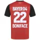 Bayer 04 Leverkusen Victor Boniface 22 Hemmatröja 2024/25