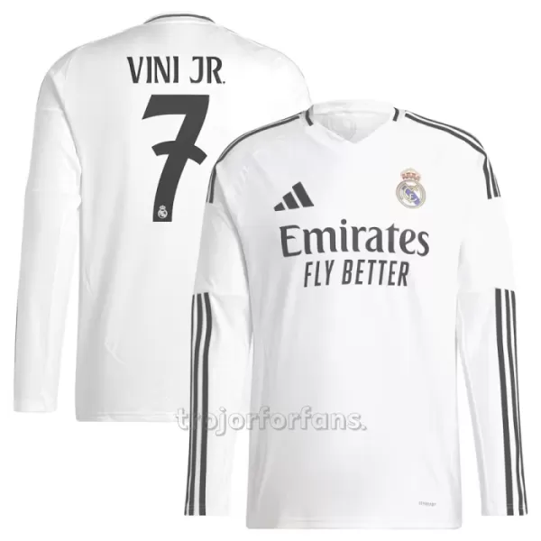 Real Madrid Vinicius Junior 7 Hemmatröja 2024/25 Långärmad