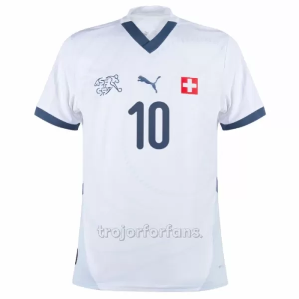 Schweiz Xhaka 10 Bortatröja EM 2024