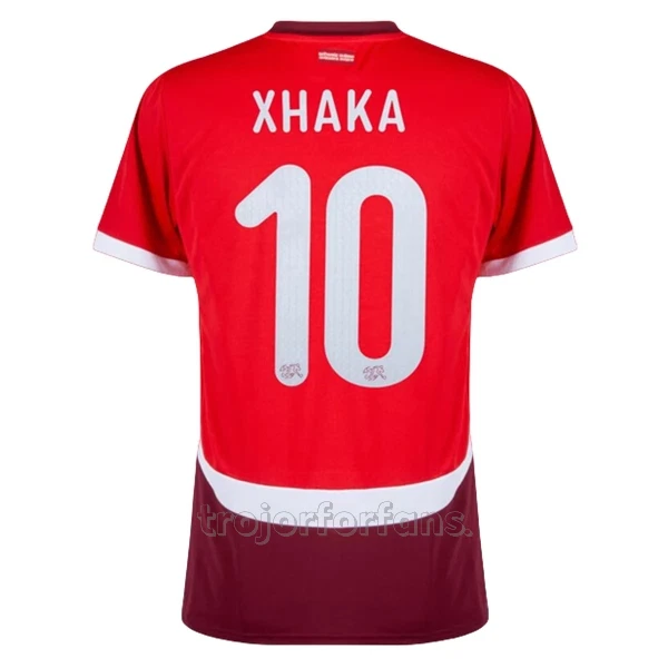 Schweiz Xhaka 10 Hemmatröja EM 2024