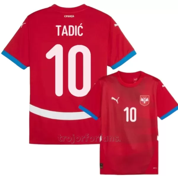 Serbien Tadic 10 Hemmatröja EM 2024