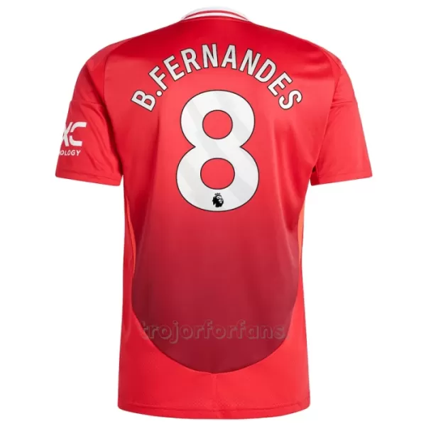 Manchester United Bruno Fernandes 8 Hemmatröja 2024/25