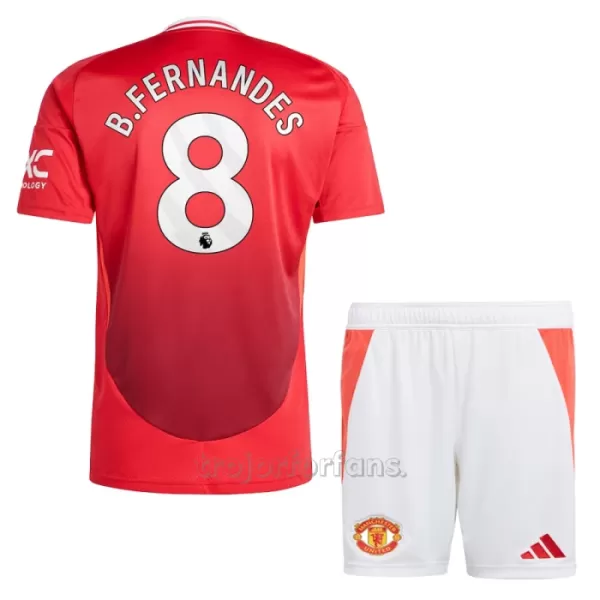 Manchester United Bruno Fernandes 8 Hemmatröja Barn 2024/25