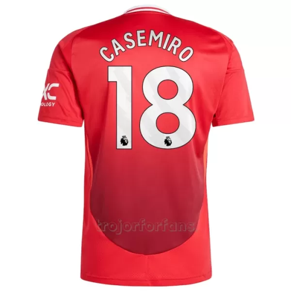 Manchester United Casemiro 18 Hemmatröja Barn 2024/25