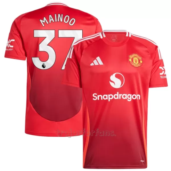 Manchester United Kobbie Mainoo 37 Hemmatröja 2024/25