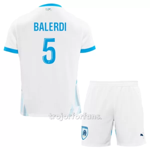 Olympique Marseille Balerdi 5 Hemmatröja Barn 2024/25