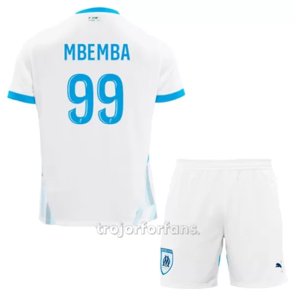 Olympique Marseille Mbemba 99 Hemmatröja Barn 2024/25