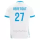 Olympique Marseille Veretout 27 Hemmatröja 2024/25