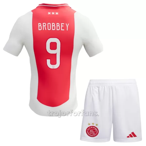 Ajax Amsterdam Brian Brobbey 9 Hemmatröja Barn 2024/25