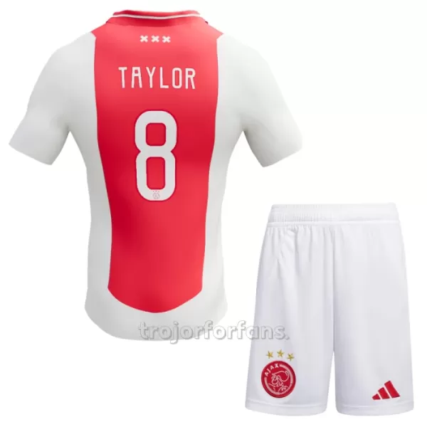 Ajax Amsterdam Kenneth Taylor 8 Hemmatröja Barn 2024/25