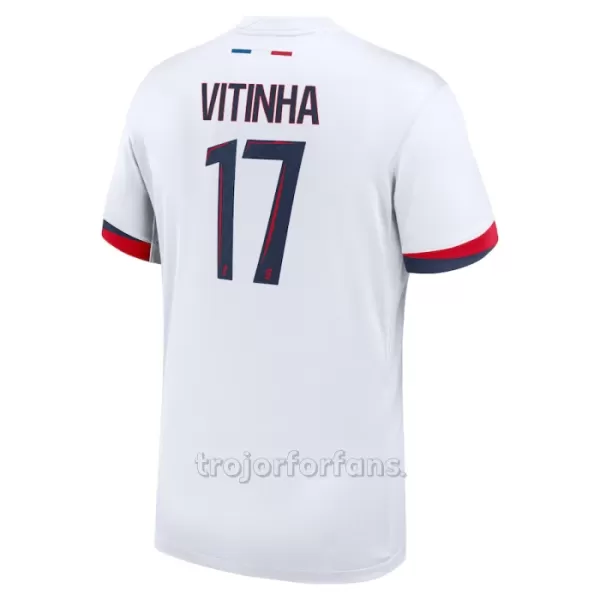 Paris Saint-Germain Vitinha 17 Bortatröja Barn 2024/25