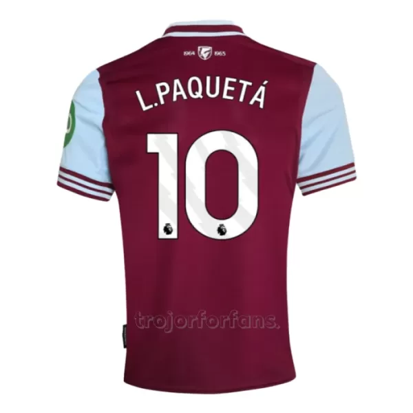 West Ham United L. Paqueta 10 Hemmatröja 2024/25