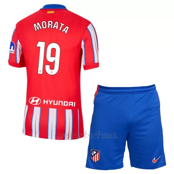 Atlético Madrid Alvaro Morata 19 Hemmatröja Barn 2024/25