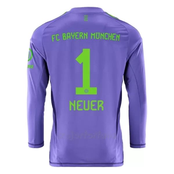 FC Bayern München Manuel Neuer 1 Målvakt Bortatröja 2024/25