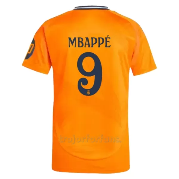 Real Madrid Kylian Mbappé 9 Bortatröja 2024/25