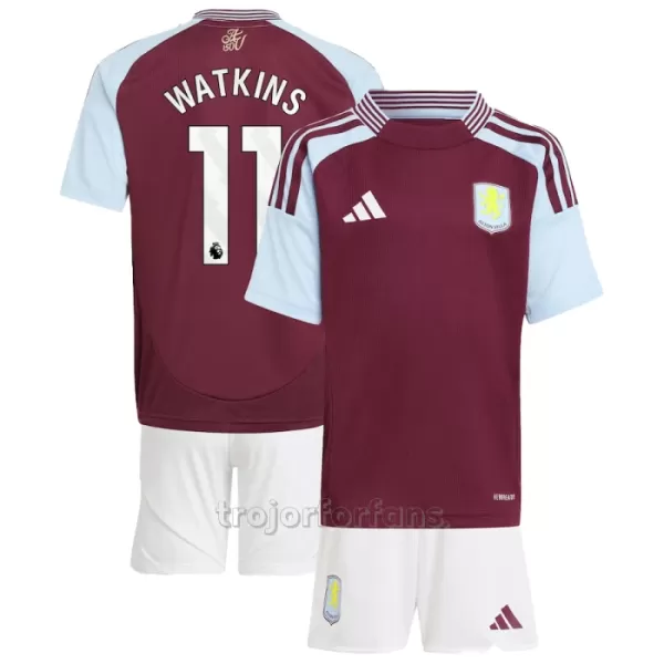 Aston Villa Watkins 11 Hemmatröja Barn 2024/25