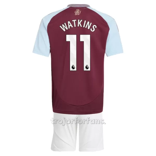 Aston Villa Watkins 11 Hemmatröja Barn 2024/25