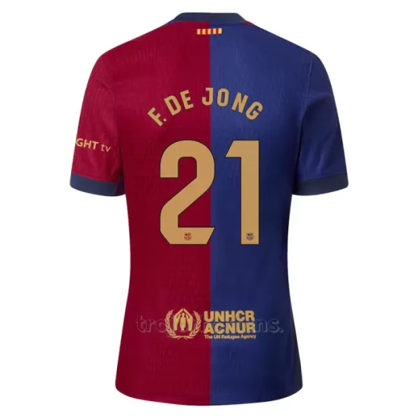 FC Barcelona Frenkie de Jong 21 Hemmatröja Barn 2024/25