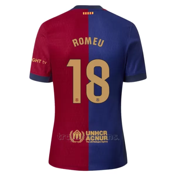 FC Barcelona Romeu 18 Hemmatröja 2024/25