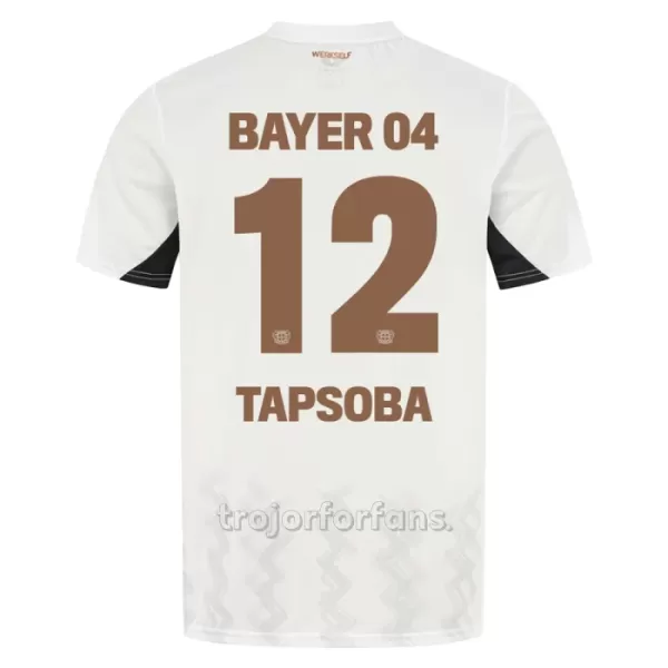 Bayer 04 Leverkusen Edmond Tapsoba 12 Bortatröja 2024/25