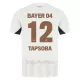 Bayer 04 Leverkusen Edmond Tapsoba 12 Bortatröja 2024/25