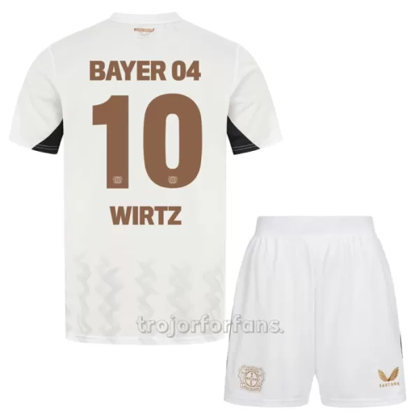 Bayer 04 Leverkusen Florian Wirtz 10 Bortatröja Barn 2024/25