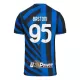 Inter Milan Bastoni 95 Hemmatröja 2024/25