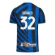 Inter Milan Dimarco 32 Hemmatröja 2024/25