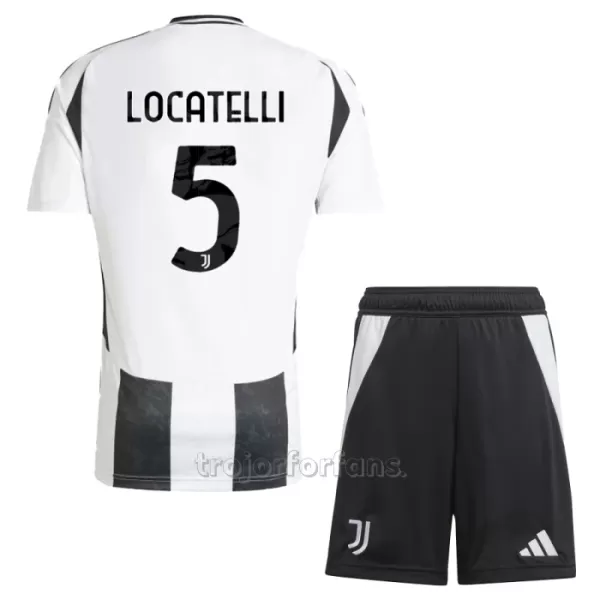 Juventus Locatelli 5 Hemmatröja Barn 2024/25