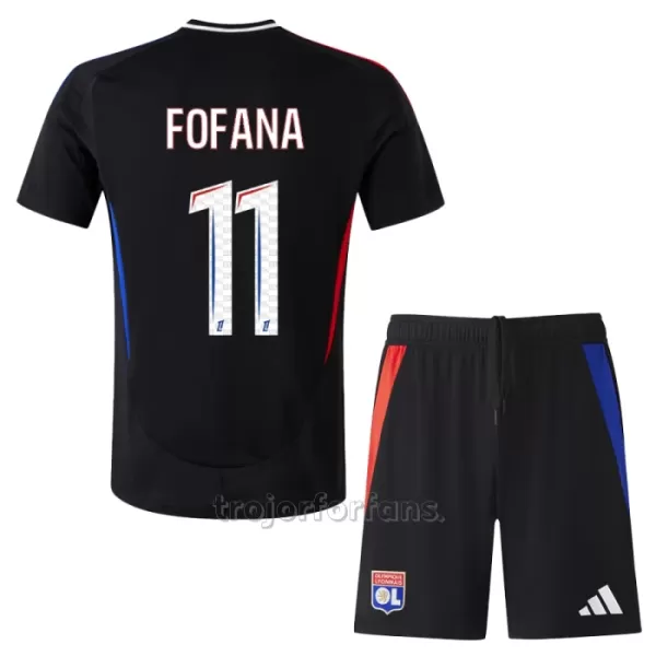 Olympique Lyon Malick Fofana 11 Bortatröja Barn 2024/25