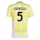 Juventus Locatelli 5 Bortatröja 2024/25