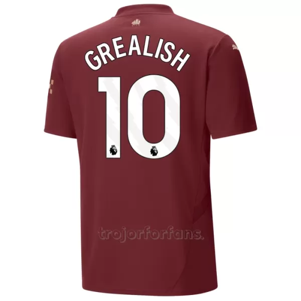 Manchester City Jack Grealish 10 Tredjetröja Barn 2024/25