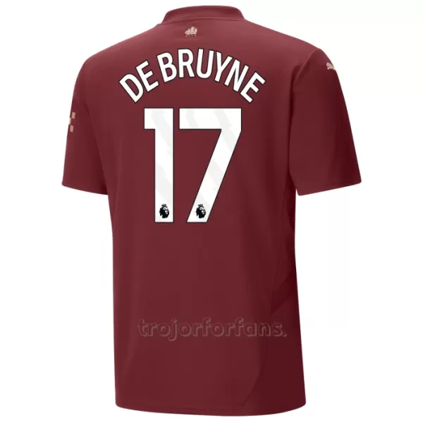 Manchester City Kevin De Bruyne 17 Tredjetröja 2024/25