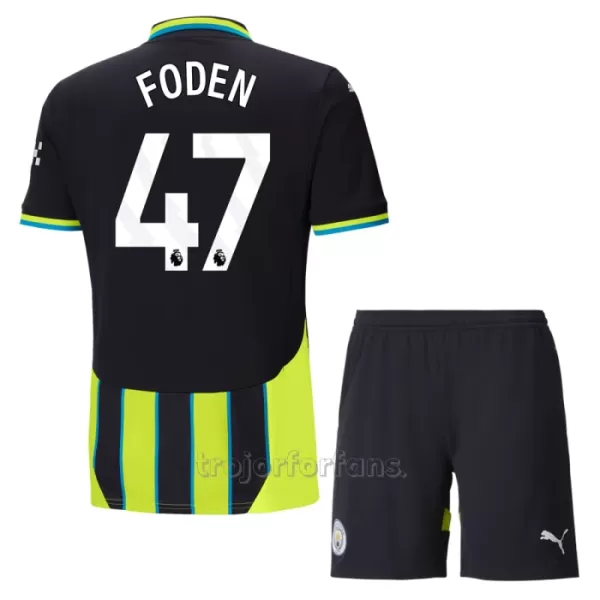 Manchester City Phil Foden 47 Bortatröja Barn 2024/25