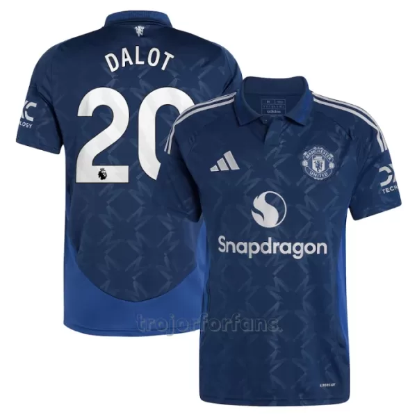 Manchester United Diogo Dalot 20 Bortatröja 2024/25