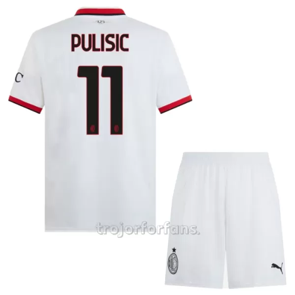 AC Milan Christian Pulišić 11 Bortatröja Barn 2024/25