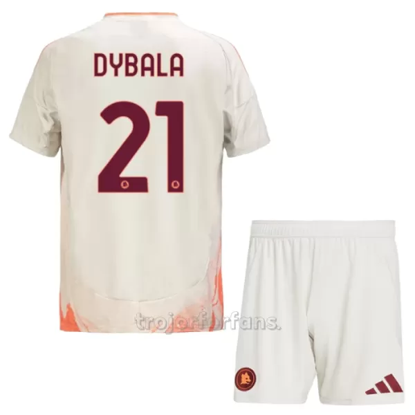 AS Roma Paulo Dybala 21 Bortatröja Barn 2024/25