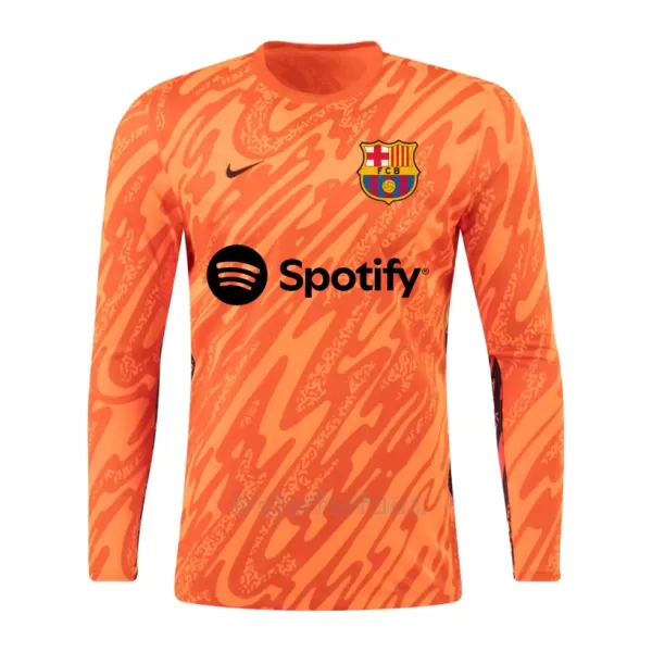 FC Barcelona Målvakt Tröja 2024/25 Orange