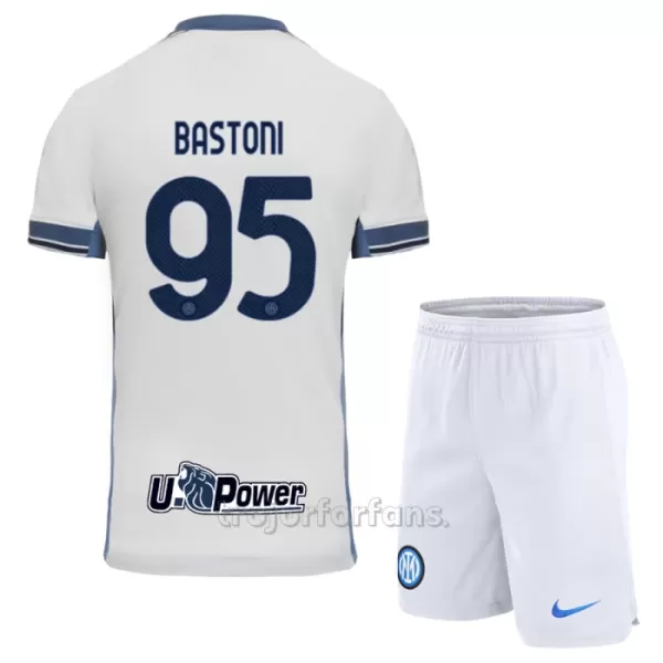 Inter Milan Bastoni 95 Bortatröja Barn 2024/25