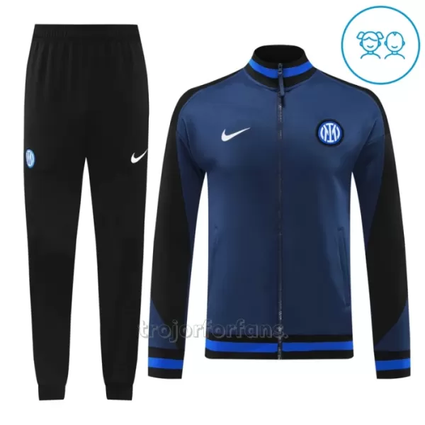 Inter Milan Träningsjacka Kostymer Barn 2024/25 Navy