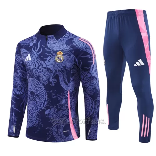 Real Madrid Träningströjasats Dragon 2024/25 Navy