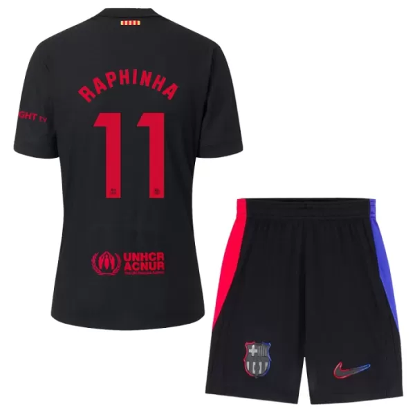 FC Barcelona Raphinha 11 Bortatröja Barn 2024/25